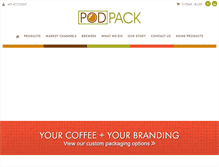 Tablet Screenshot of podpack.com